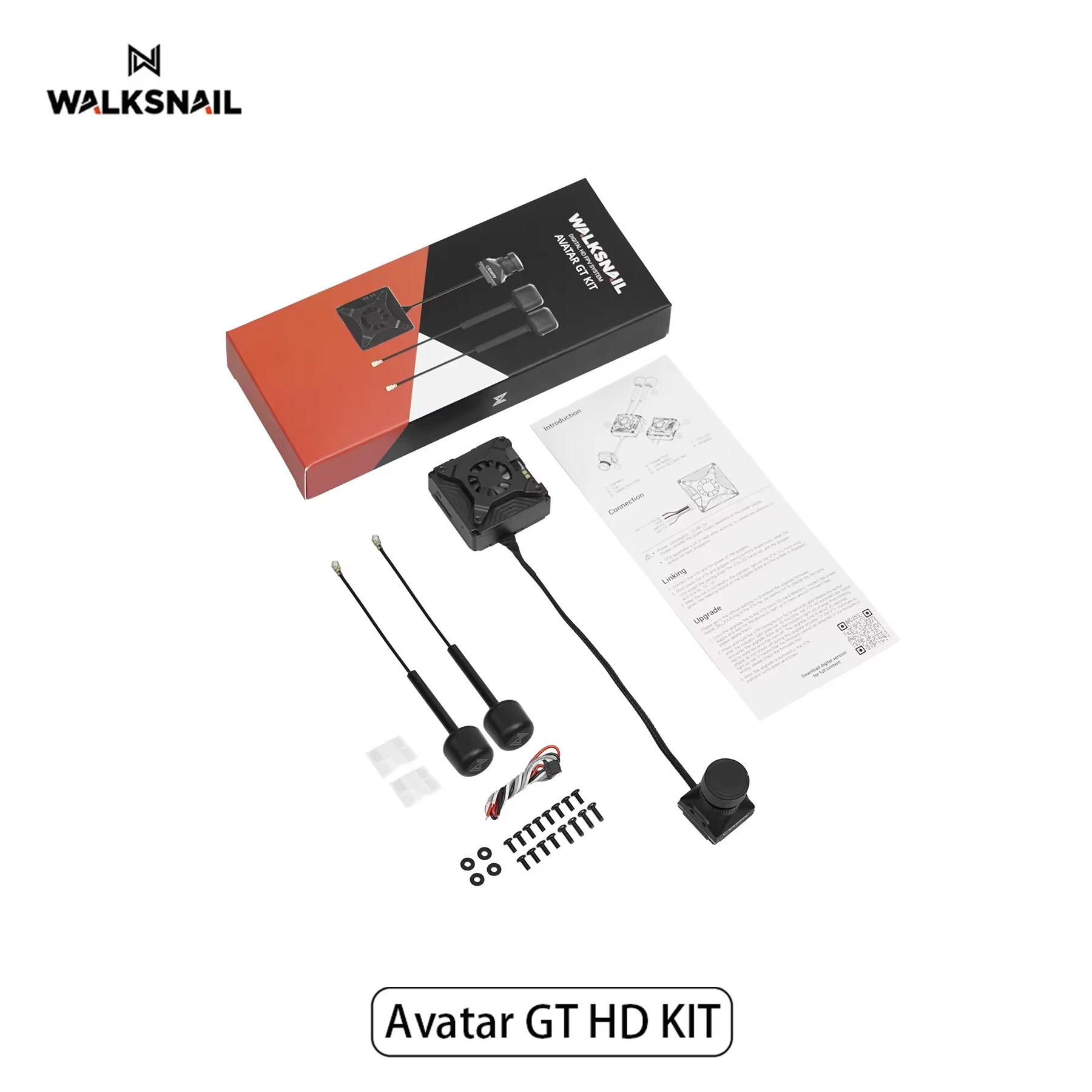 Walksnail Avatar GT HD KIT 2W  - Walksnail Avatar Gt Kit 2W Vtx avaliação e preço