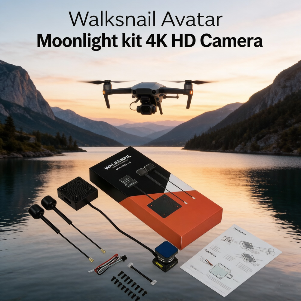 Kit Caddx Walksnail Avatar Moo - Walksnail Avatar Hd Moonlight Kit 4K avaliação e preço